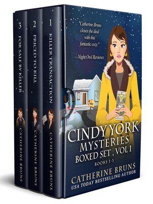 cover image of Cindy York Mysteries Boxed Set Books 1-3